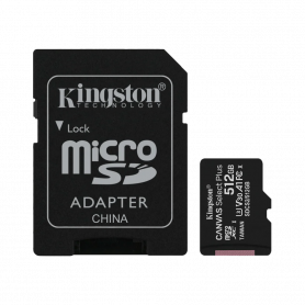 KINGSTON 512GB MicroSD c/Adaptador-SD 100/85mb/s Class10 UHS-I U3 V30