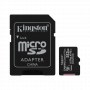 KINGSTON 512GB MicroSD c/Adaptador-SD 100/85mb/s Class10 UHS-I U3 V30