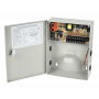CCTV 12V 3A 9-Salidas Fuente-Carga-Bateria Gabinete-llave 100-240V C13