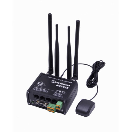 Internet 4G Teltonika RUT956 RUT955-H TELTONIKA H7V3C0 4G/LTE 2-Sim RS232 Router 2-.SMA 2-RPSMA 3-LAN 1-WAN