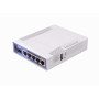 Router Wifi Doble Banda Mikrotik HAP-AC HAP-AC MIKROTIK 5-1000 1-SFP 2,4GHz-3x3 5GHz-3x3 USB L4 RB962UiGS-5HacT2HnT
