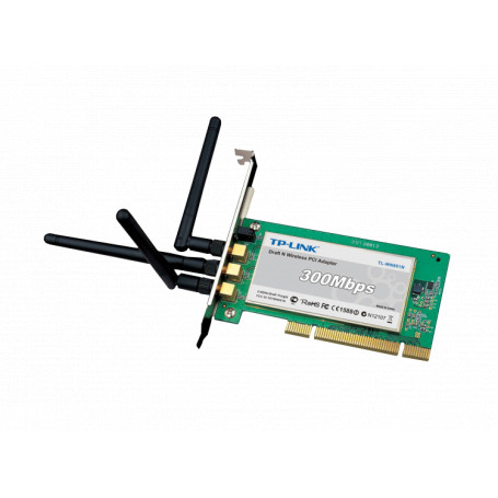 PCI PCIe wifi TP-LINK TL-WN951N TL-WN951N TP-LINK 3-RPSMA-2DBI N-300MBPS TARJETA PCI 20DBM 2,4GHZ 100MW