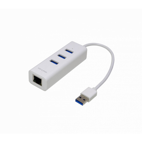 USB HUB / LAN RJ45 TP-LINK UE330 UE330 -TP-LINK HUB-3p USB-3.0 1-1000 1-LAN-RJ45-Gigabit 1000mbps