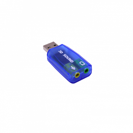 USB Otros Generico USBSND USBSND Adaptador Sonido USB-AM 2-3,5mm-H 1-in 1-out