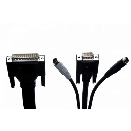 Cables para KVM Linksys SVPPS10 SVPPS10 -LINKSYS CABLES KVM 3M PS2/DB25 P/SVIEW08