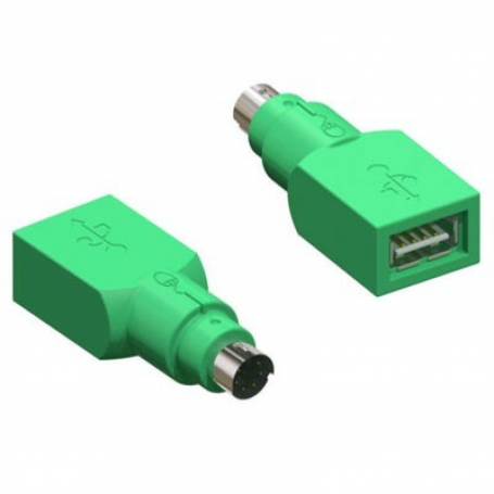 Cables para KVM Generico USBH-PS2M USBH-PS2M -Adaptador 1-USB-A-H a 1-PS2-M Teclado/Mouse USB-PS/2