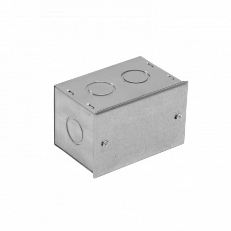 Caja Gabinete Metal Generico FPCWM-1 FPCWM-1 -Caja 100x65x65mm c/Tapa-106x69mm Zincada Metalica