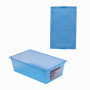 Gaveta/Caja Plastica Wenco PLA-6 PLA-6 WENCO Caja c/Tapa 6Lts Color/Tr 21x34cm 11cm-Alt PP Rectangular Mybox