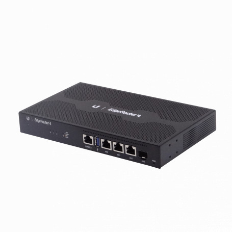 Multiwan 1000mbps Ubiquiti ER-4 ER-4 UBIQUITI 3-1000 1-SFP 1-USB Console-RJ45 Router opc-Rack 220V 2x800MHz