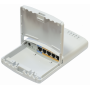 Router Exterior Mikrotik RB750P-PBR2 PowerBox MikroTik – Router PoE para Exteriores 650MHz 5 Puertos | CompraTecno