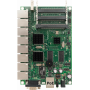 Tarjeta y caja separada Mikrotik RB493G RB493G MIKROTIK 9-1000 L5 680MHZ RS232-DB9 3-MINIPCI USB req-Caja-Fuente