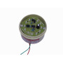 Accesorios Generico LTE-5071 LTE-5071 -Baliza-Rojo LED Exterior 24VDC Diametro-6,7cm Altura-10cm