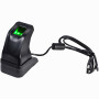 Biometricos/Lectores/teclados ZKTeco ZK4500 ZK4500 -Enrolador USB-AM 500dpi 32/64bits 256 gris cable-100cm Negro