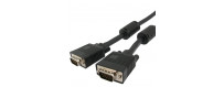 Cable VGA conectores coplas DVI/VGA/RG59/ F/BNC/HDMI