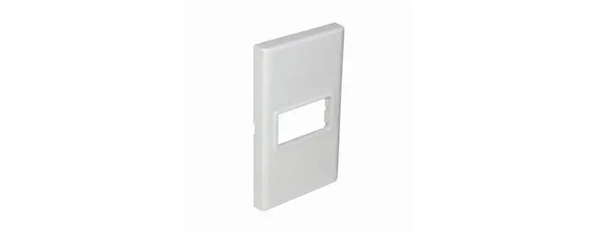 faceplate para conectores de video