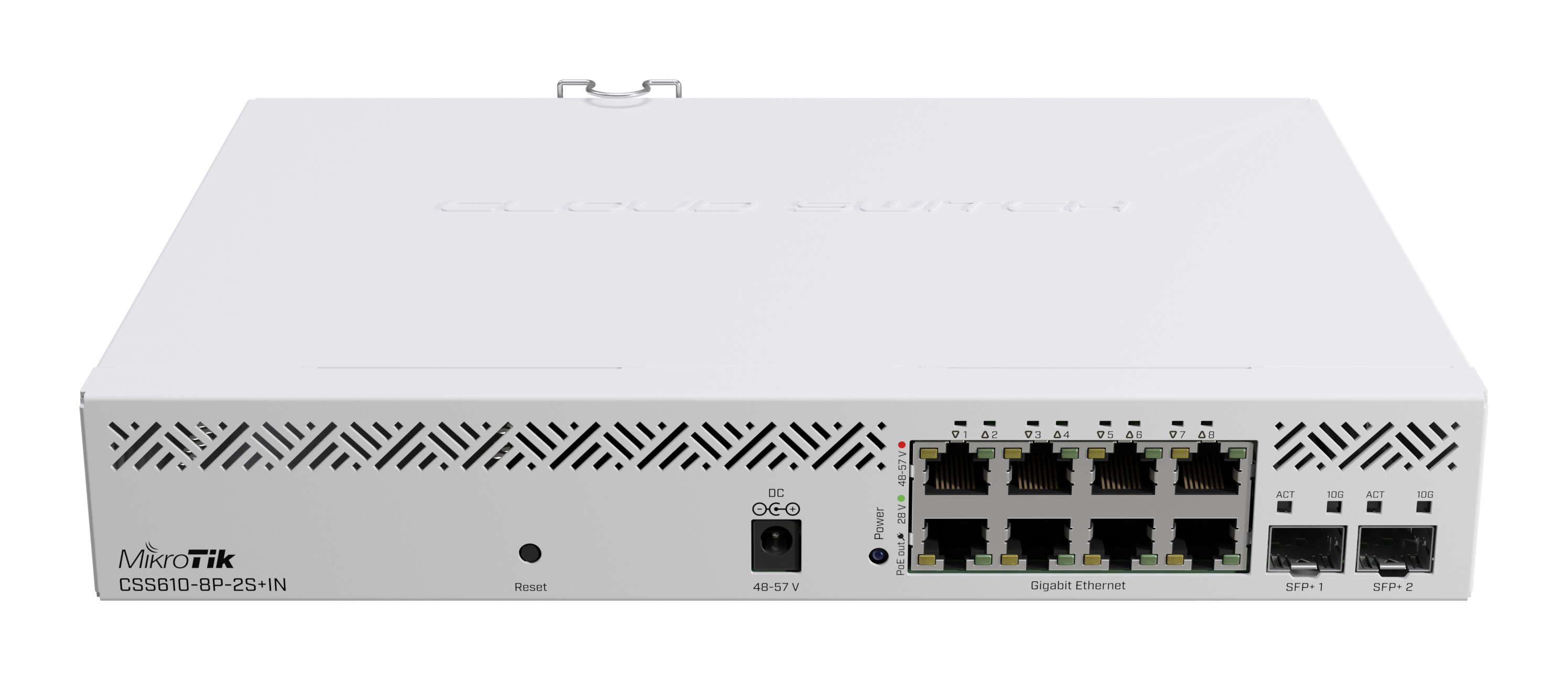 CSS610-8P-2S+IN 8-1000-PoE 140W-tot 2-SFP+10G